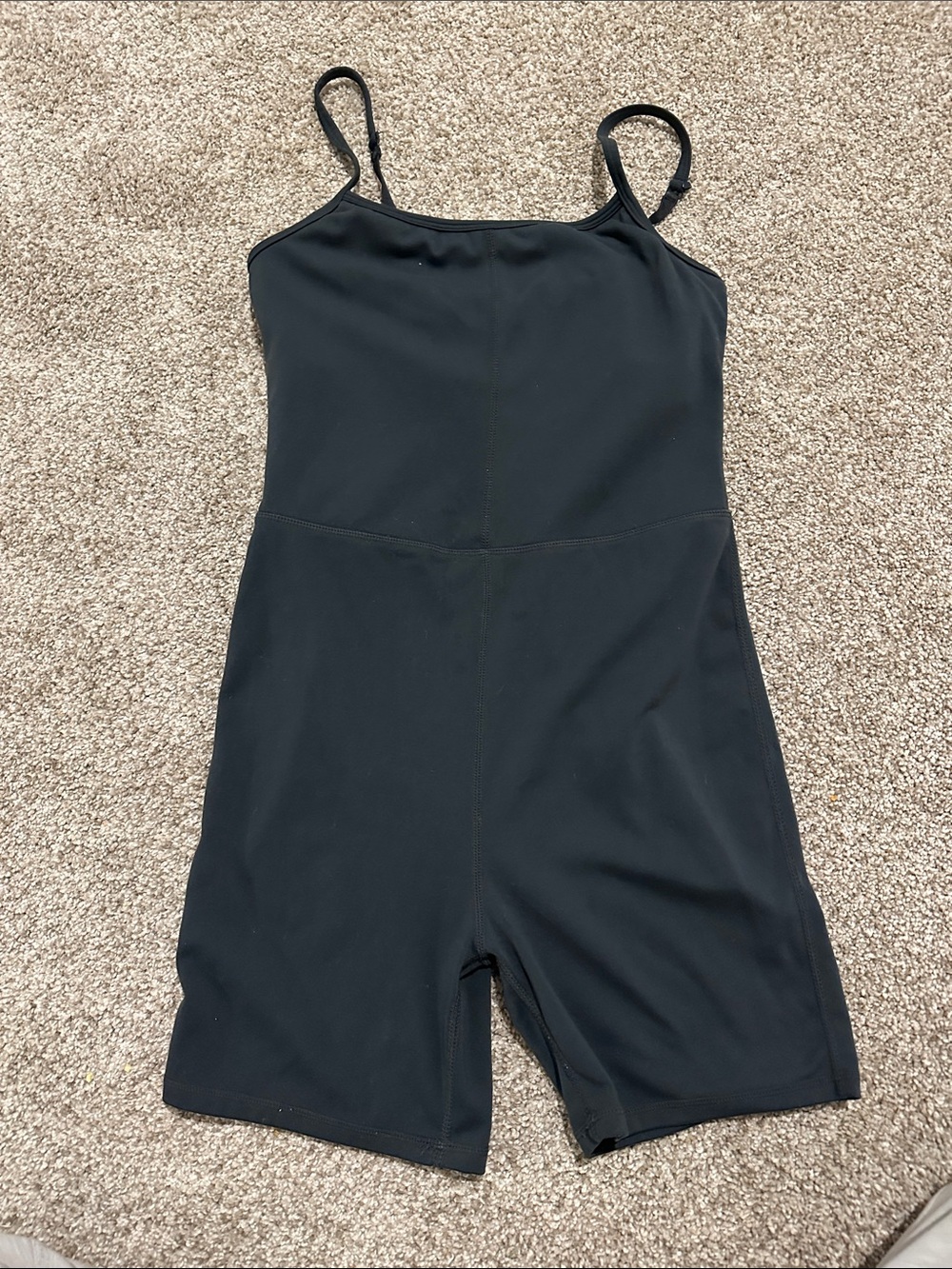 Cotton On Charcoal Stretch Jumpsuit Romper with Adjustable Straps